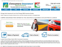 Tablet Screenshot of consumerschicago.com
